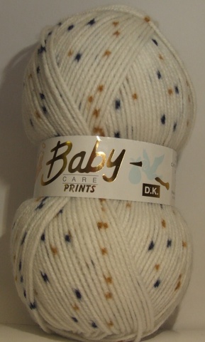 Baby Care Prints DK 10 x 100g Balls Vanilla Ice